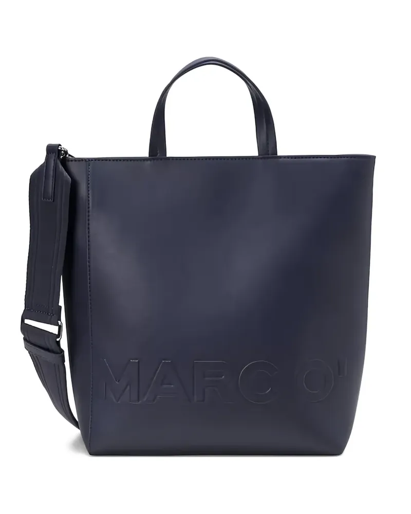 Marc O'Polo Handtasche mit Logo-Prägung - Blau Blau