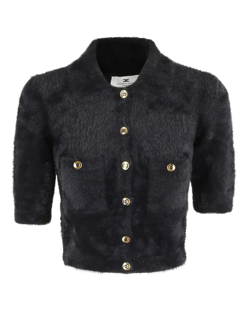 Elisabetta Franchi Geknöpfter Cardigan - Schwarz Schwarz