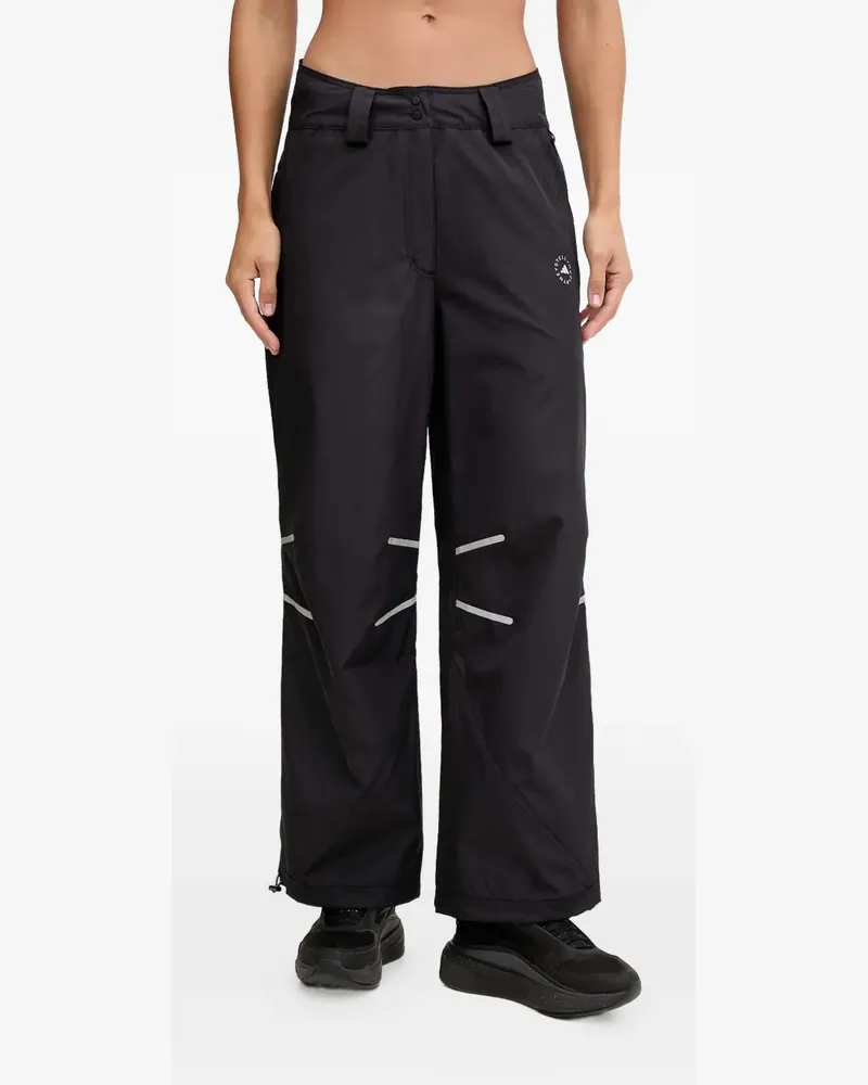 adidas zip-detail track pants - Schwarz Schwarz