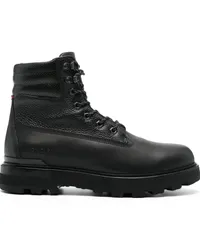 Moncler Peka Schnürstiefel Schwarz