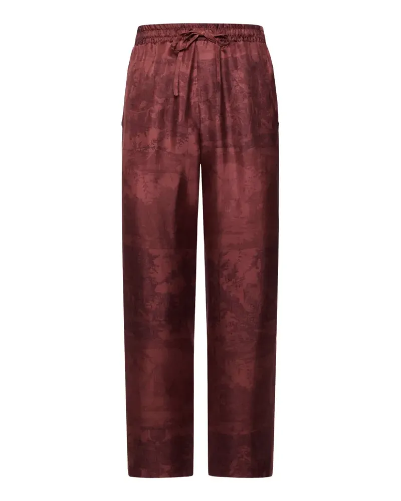 Pierre-Louis Mascia drawstring trousers - Rot Rot
