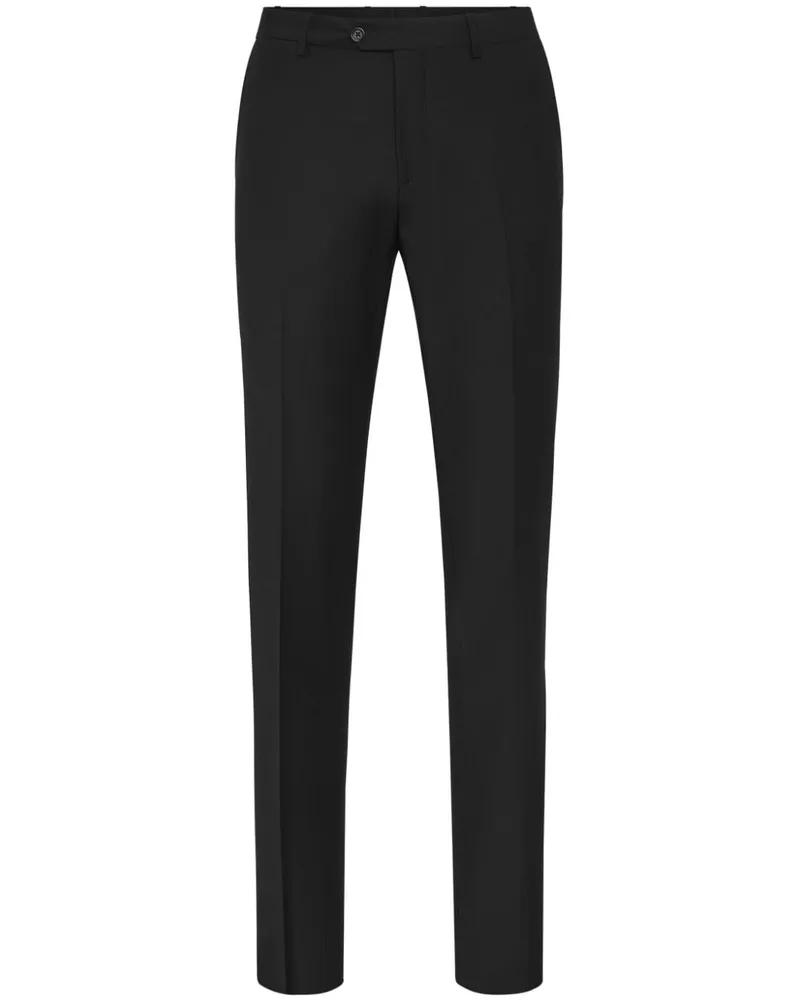 Philipp Plein Hose mit geradem Bein - Schwarz Schwarz