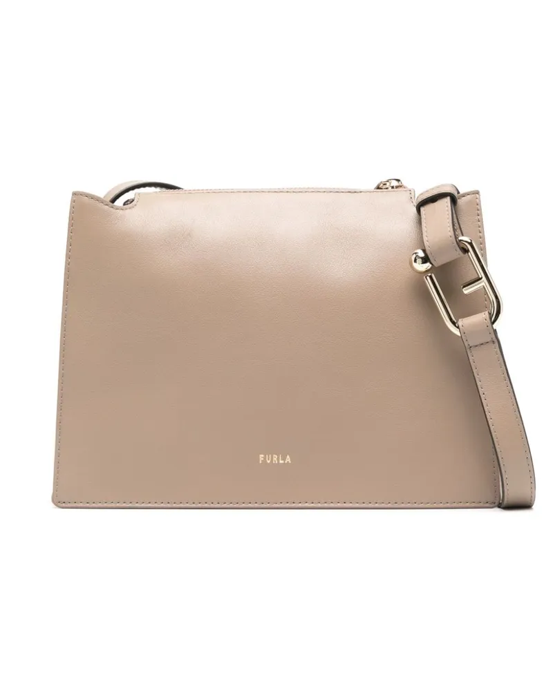Furla Nuvola Umhängetasche - Braun Braun