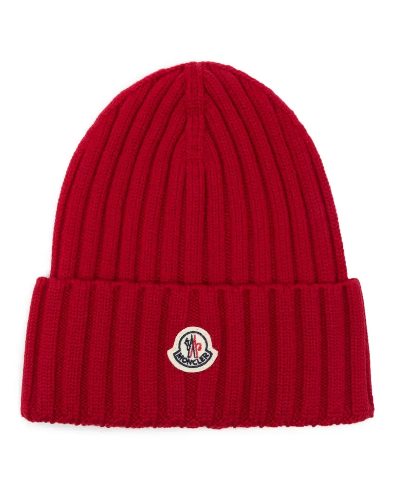 Moncler Klassische Beanie - Rot Rot