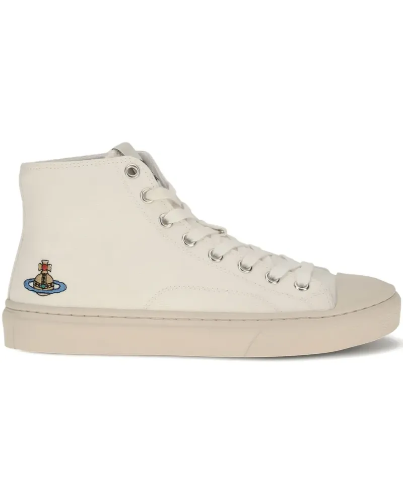 Vivienne Westwood Plimsoll high-top sneakers - Nude Nude