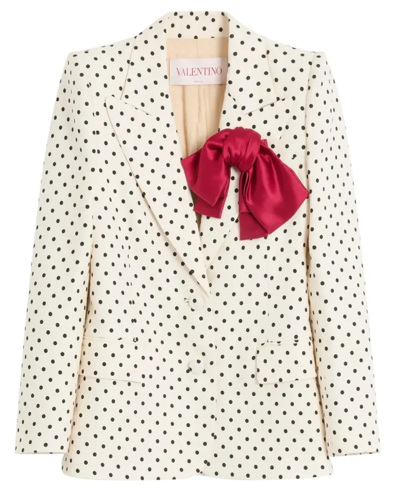 Valentino Garavani Supergran Blazer mit Plusdepois-Print - Nude Nude