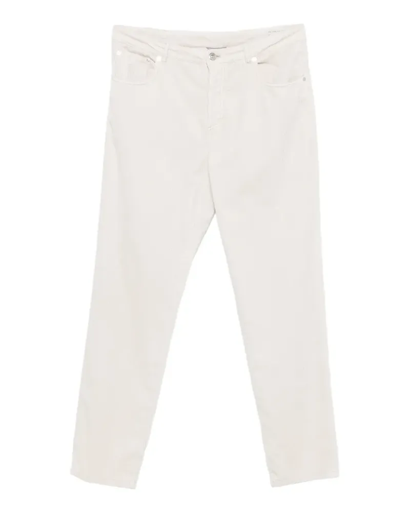Brunello Cucinelli corduroy five-pocket trousers - Nude Nude