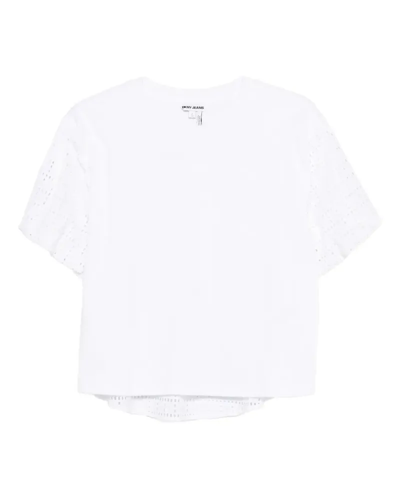 DKNY round-neck T-shirt - Weiß Weiß