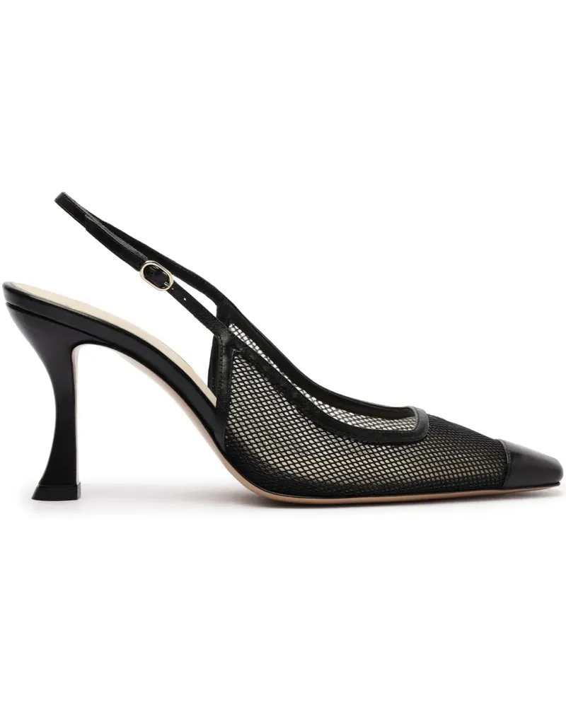 Alexandre Birman Olivia Mesh-Pumps 85mm - Schwarz Schwarz