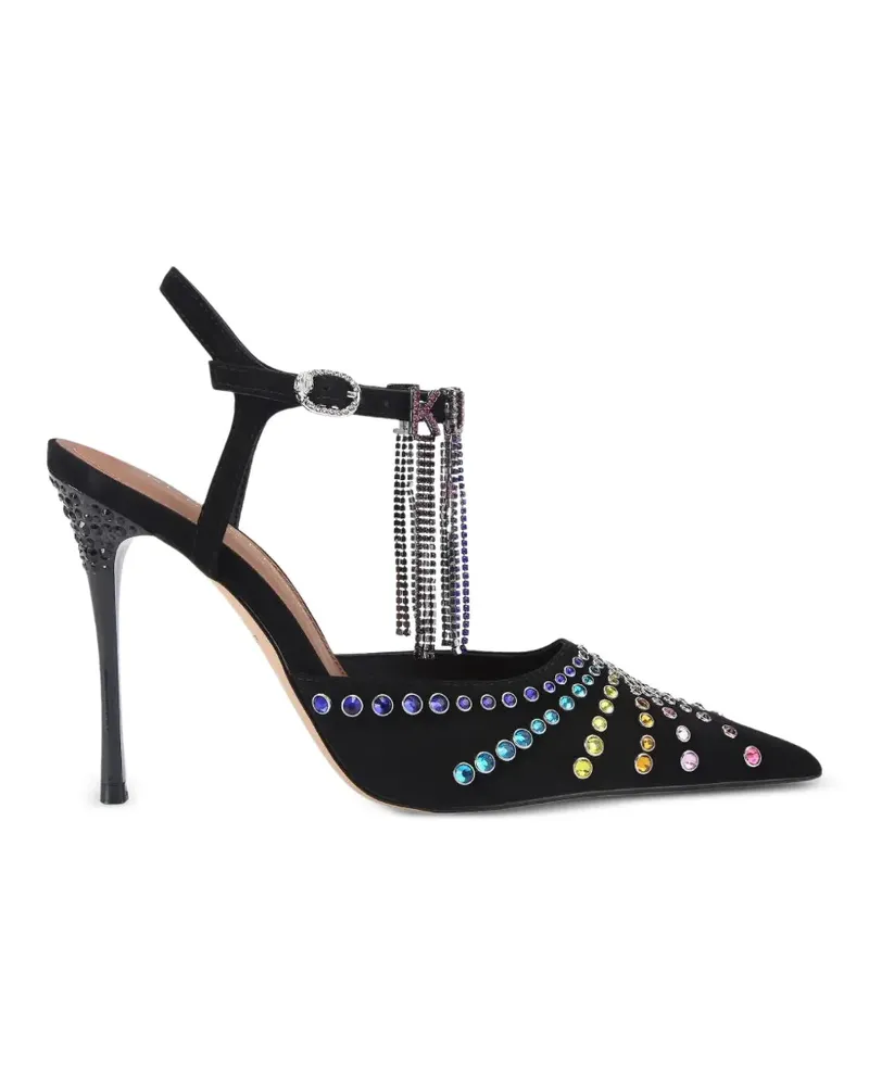 Kurt Geiger Crystal point-toe pumps - Schwarz Schwarz