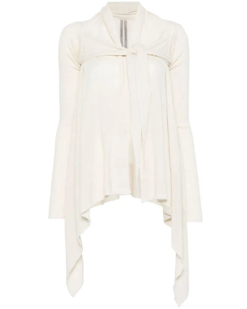Rick Owens Klassischer Cardigan - Nude Nude