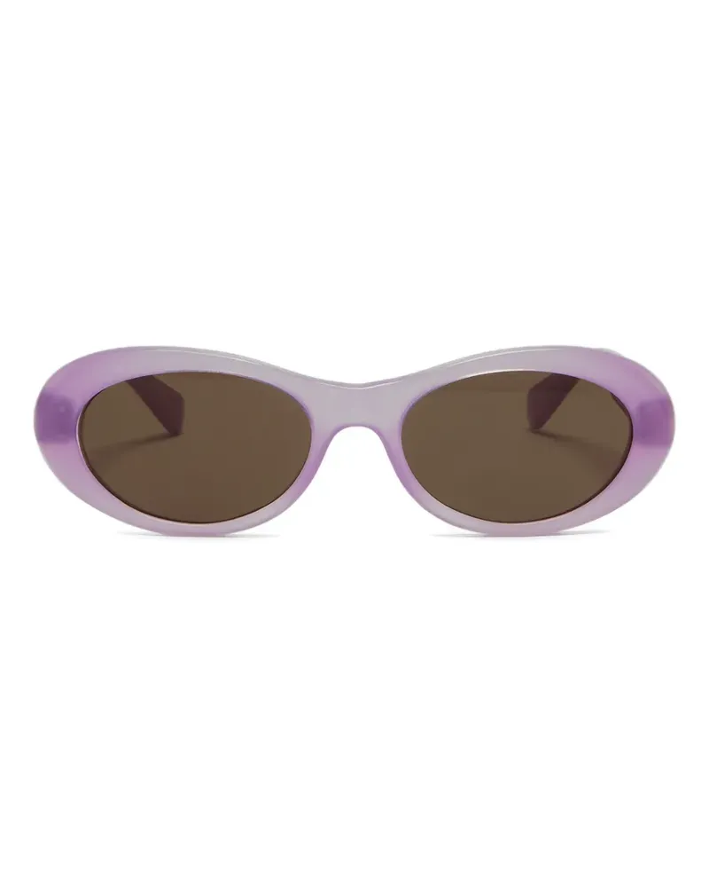 Stella McCartney Falabella Sonnenbrille mit ovalem Gestell - Violett Violett