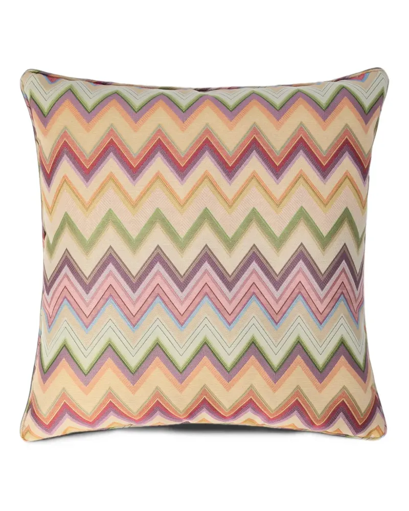 Missoni Home Agadir chevron cushion - Orange Orange