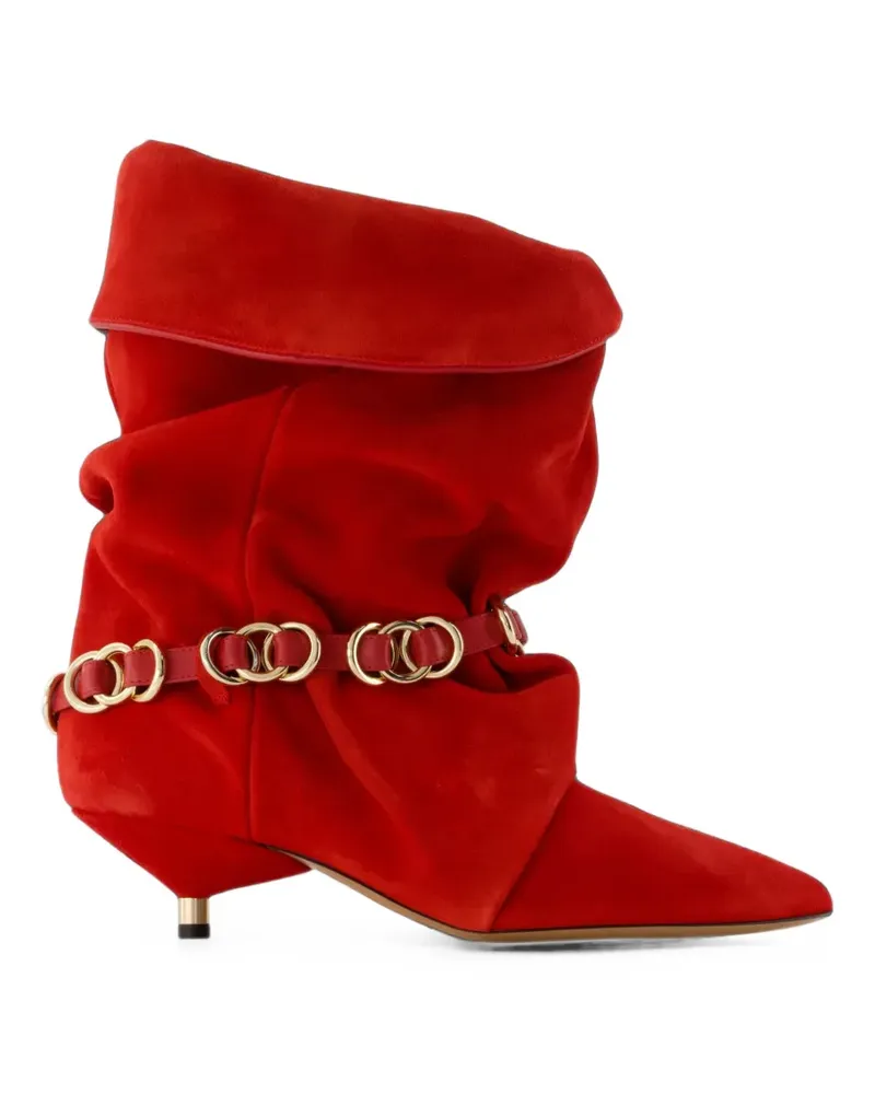 Isabel Marant Edrik Rings ankle boots - Rot Rot