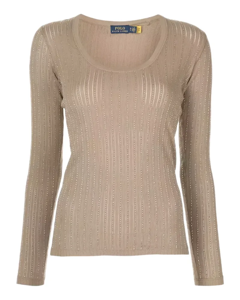 Ralph Lauren round-neck top - Nude Nude