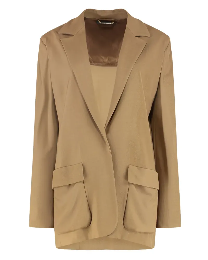 Alberta Ferretti Blazer ohne Futter - Braun Braun