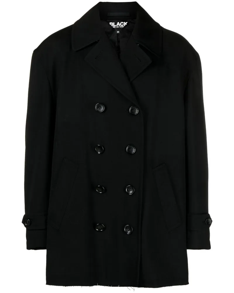 Comme des Garçons Cabanjacke im Distressed-Look - Schwarz Schwarz