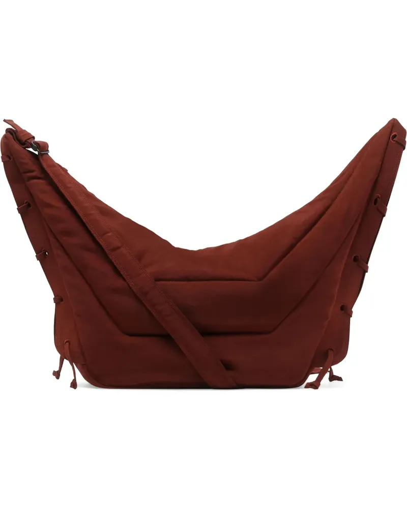 Christophe Lemaire Große Soft Game Schultertasche - Rot Rot