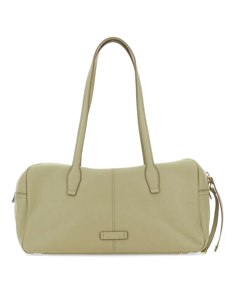 Gianni Chiarini Aryna Bowling-Schultertasche aus strukturiertem Leder - Grün Grün