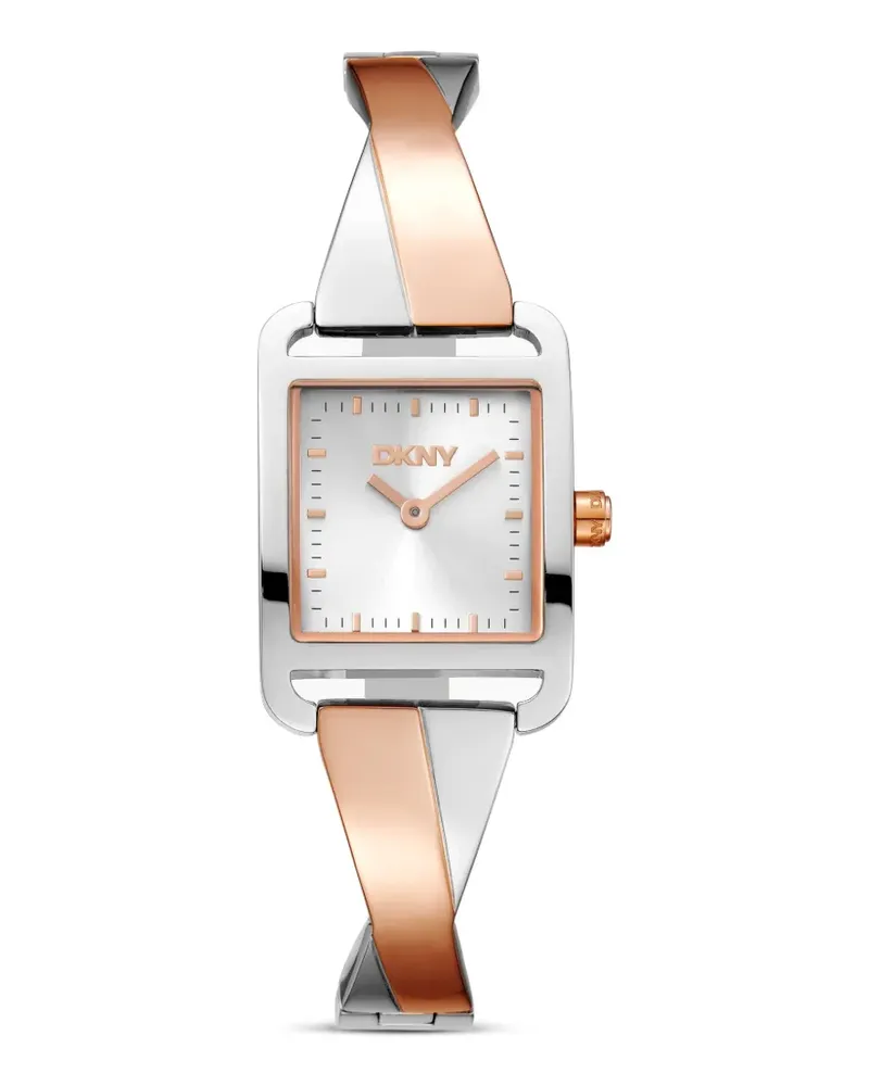 DKNY Zweifarbige Classic Armbanduhr 22mm - Silber Silber