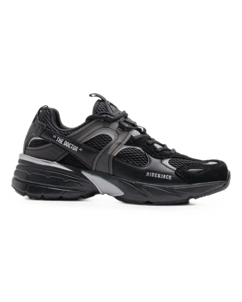 Hide & Jack Running 2000 Giorgio Petrosyan Sneakers - Schwarz Schwarz