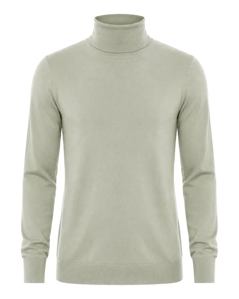 Paolo Pecora Milano Rollkragenpullover - Grün Grün