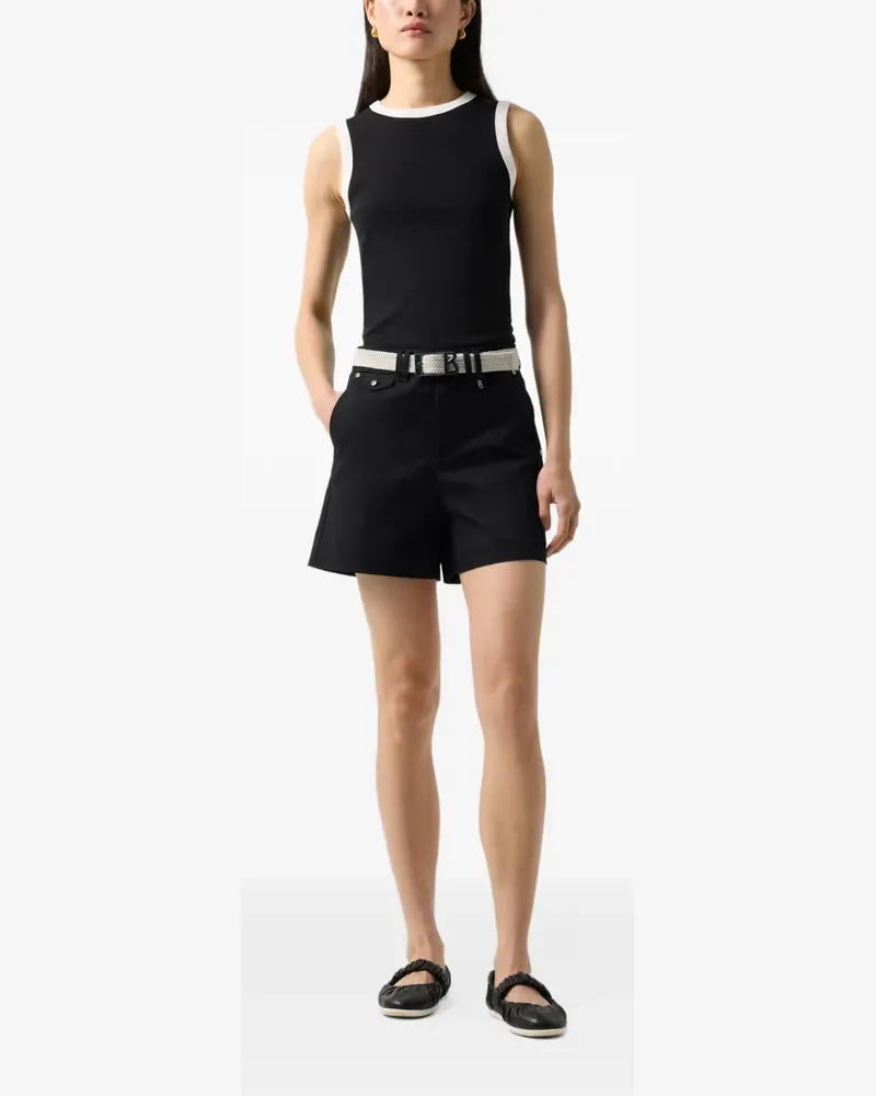 Bogner Lissy Shorts aus Gabardine - Schwarz Schwarz