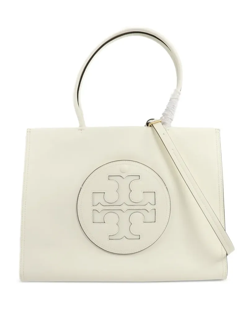 Tory Burch Ella logo tote bag - Nude Nude