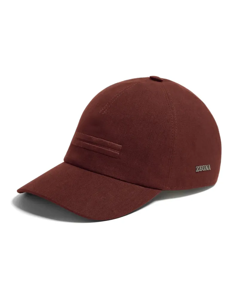 Ermenegildo Zegna Oasi Baseballkappe - Rot Rot