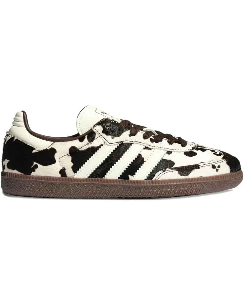 adidas Samba OG leather lace-up sneakers - Weiß Weiß