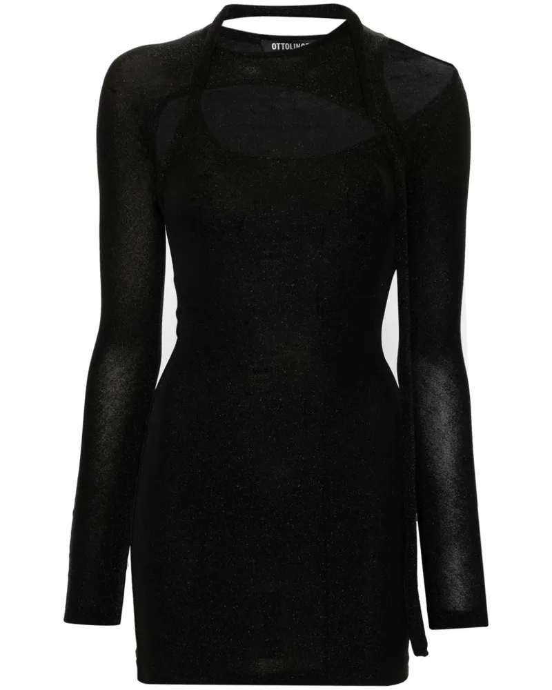 OTTOLINGER Minikleid mit Cut-Out Schwarz