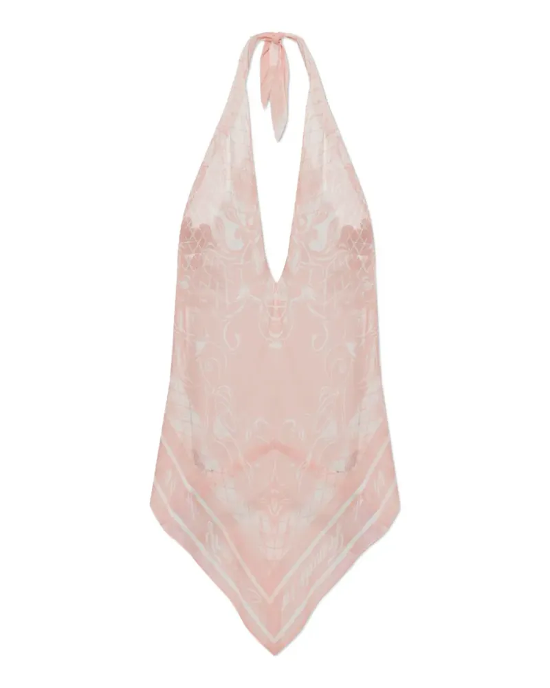 Balmain paisley-print top - Rosa Rosa