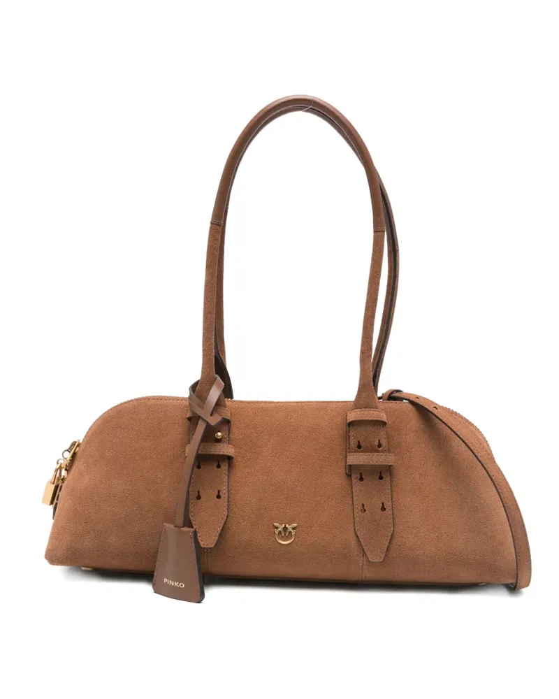 Pinko leather shoulder bag - Braun Braun