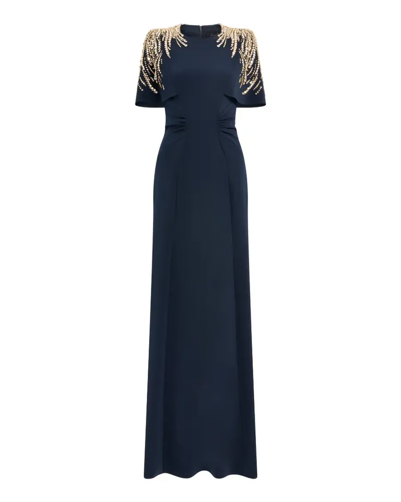 Jenny Packham Petal Kleid - Blau Blau
