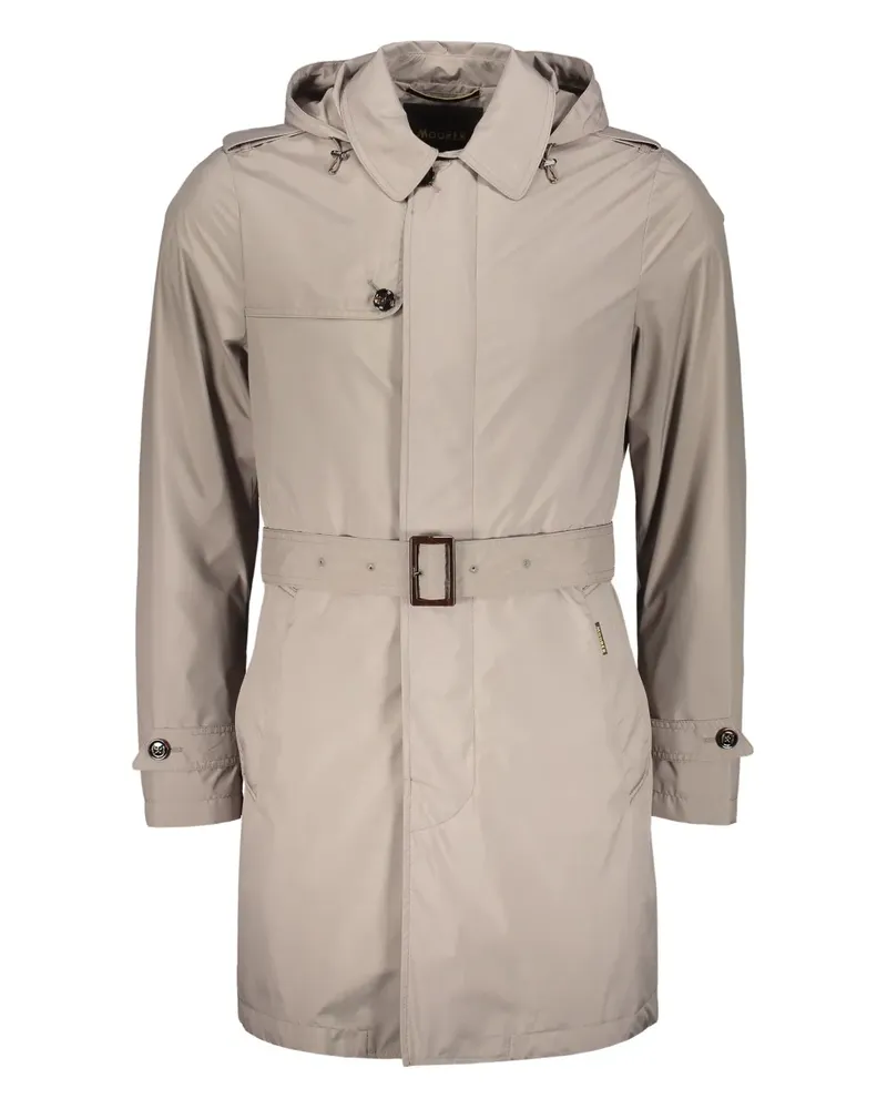 MOORER Prez Trenchcoat - Nude Nude