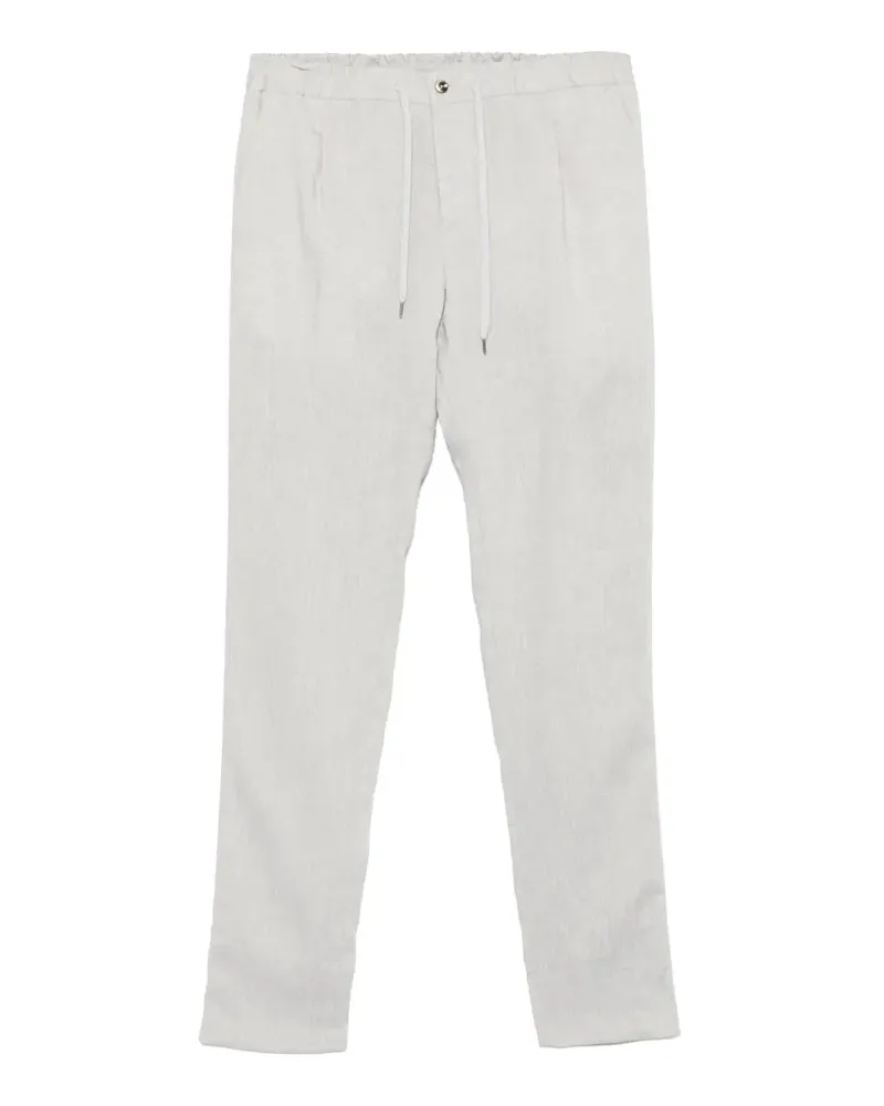 PT TORINO drawstring tailored trousers - Grau Grau