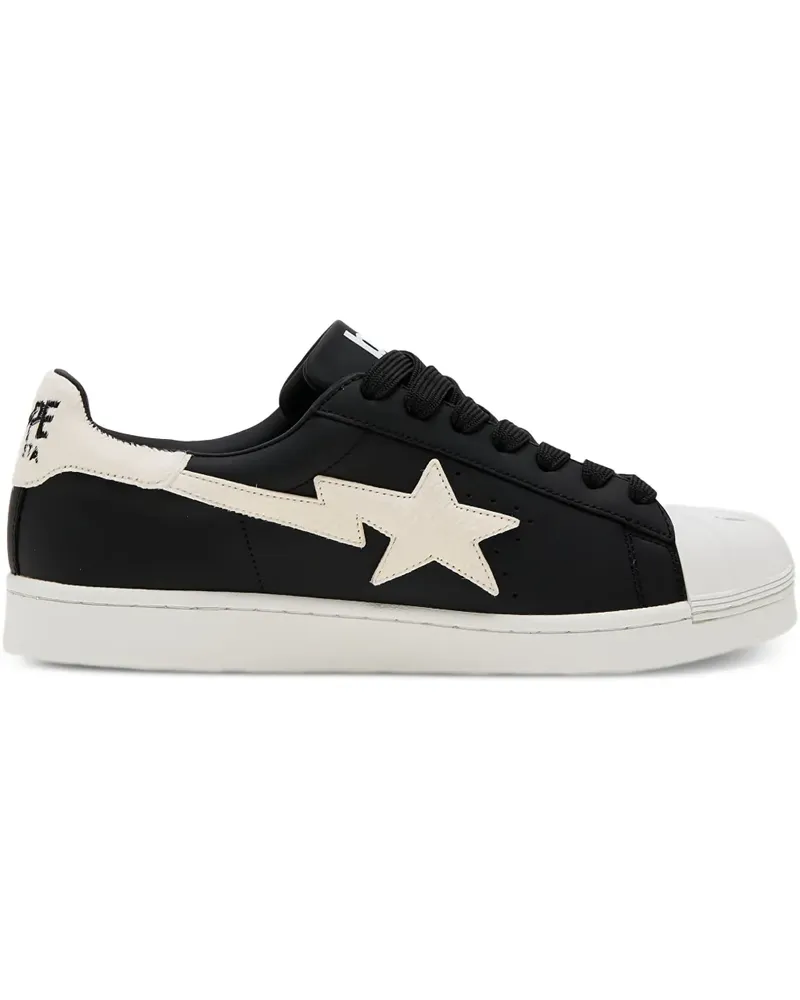 BAPE Star Lightning Bolt Sneakers - Schwarz Schwarz