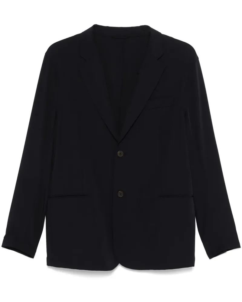 Emporio Armani Einreihiges Sakko - Blau Blau