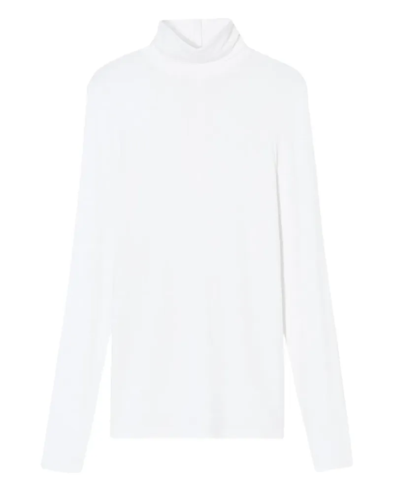 Closed Langarmshirt mit Stehkragen - Weiß Weiß