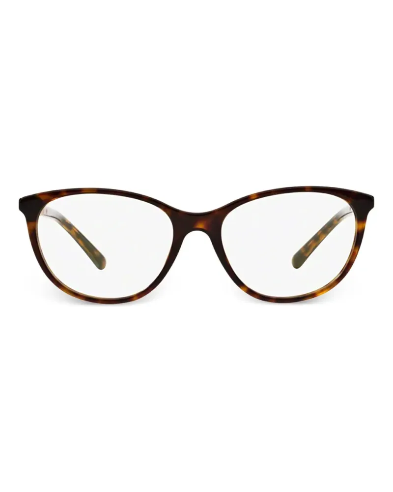 Burberry Havana Brille mit ovalem Gestell - Braun Braun