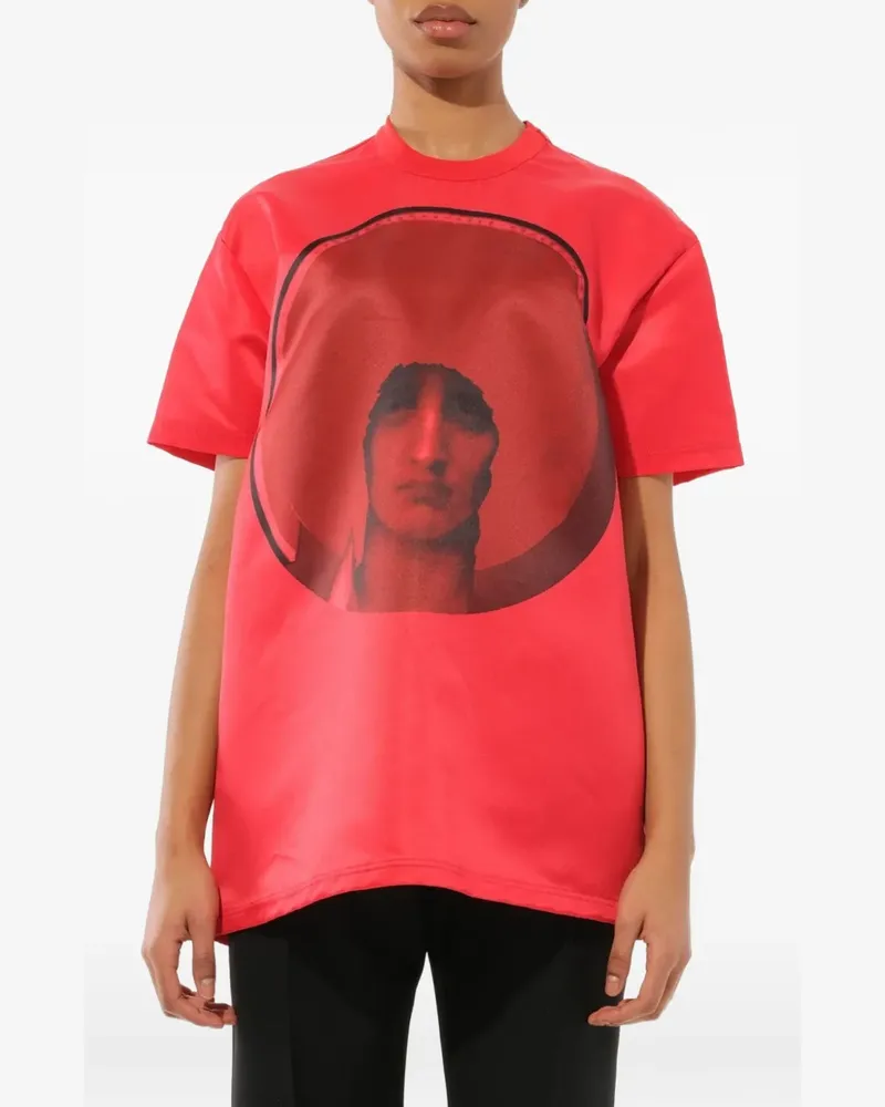 Givenchy graphic-print Podium T-shirt - Rot Rot