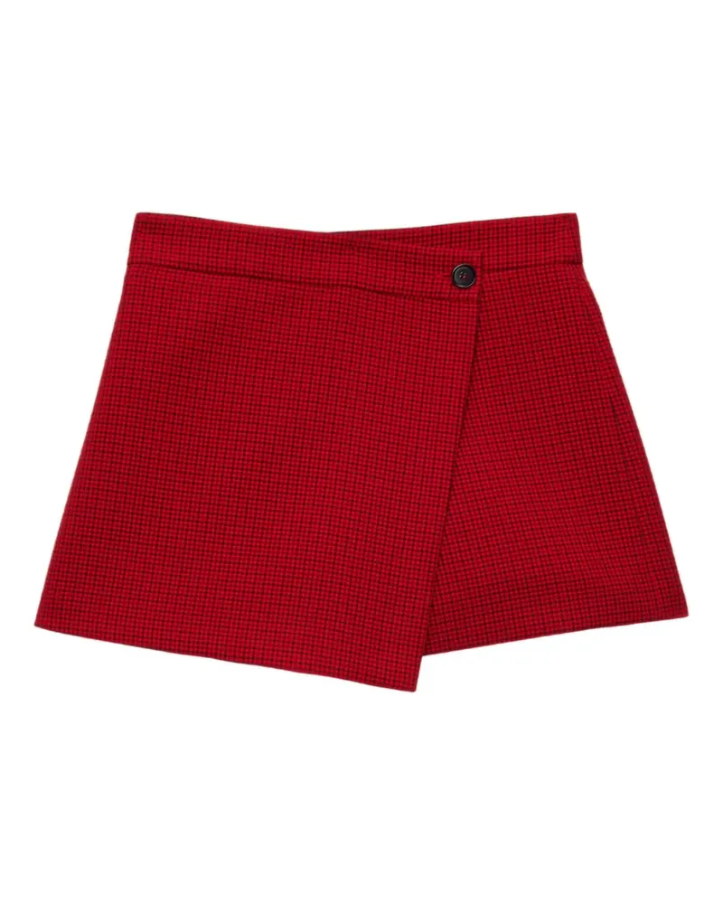 MSGM Shorts mit Knopfverschluss - Rot Rot