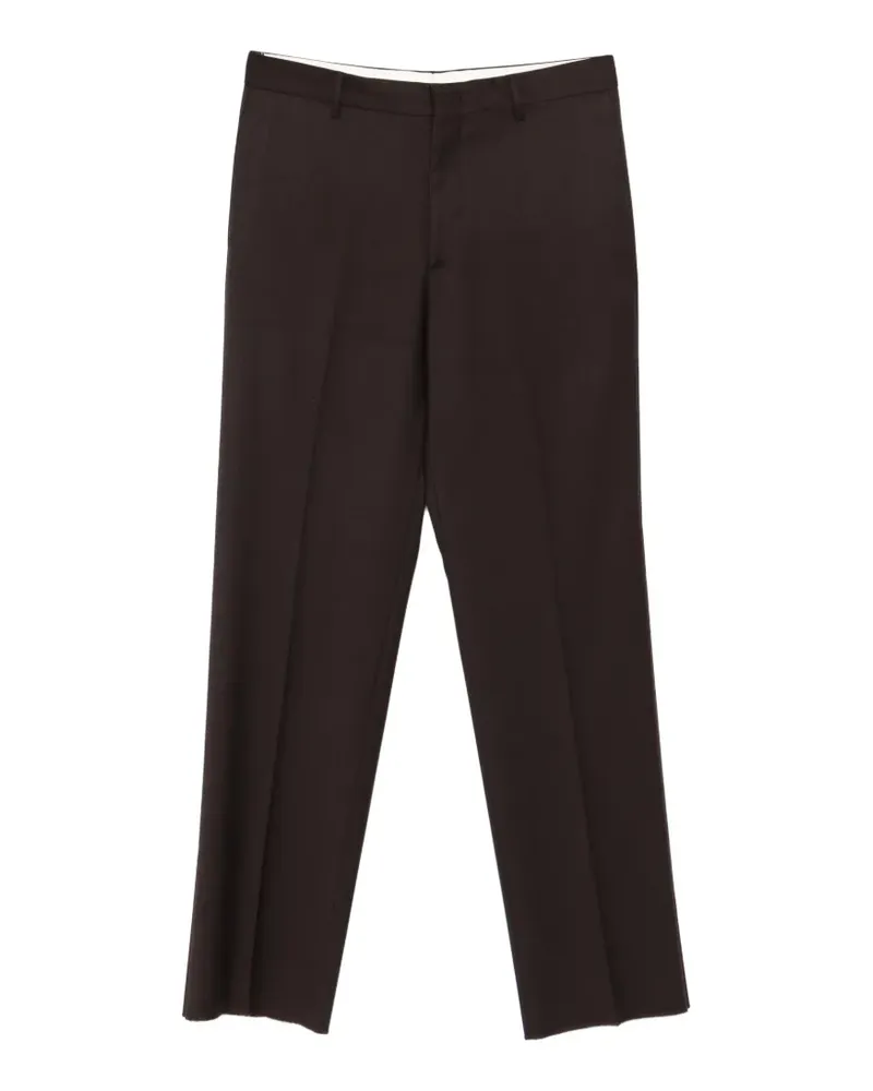 Tagliatore Hose mit Bügelfalten - Braun Braun