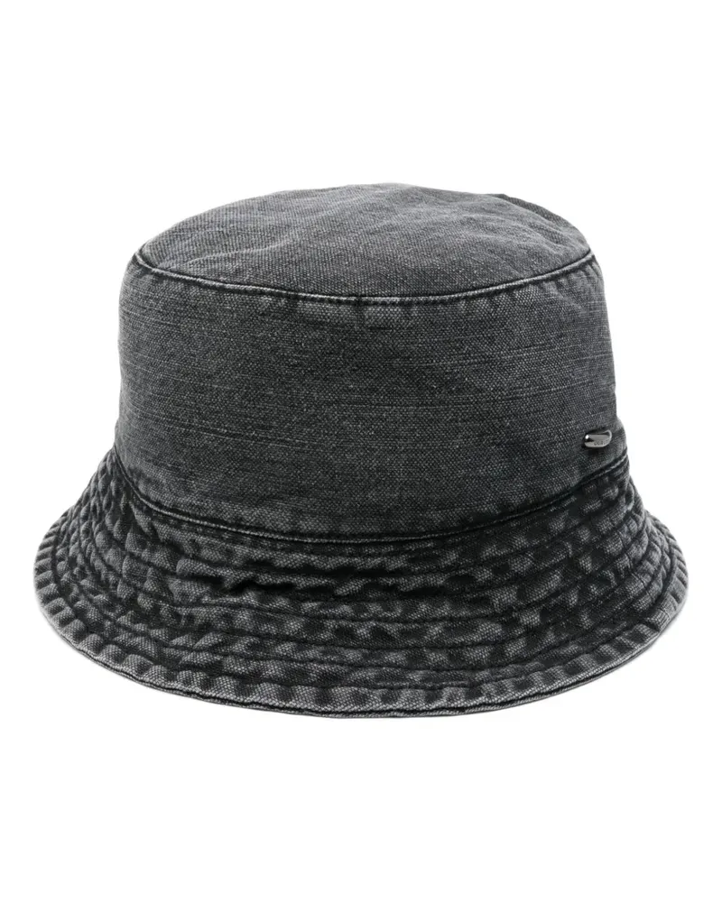 Our Legacy Fischerhut aus Canvas - Schwarz Schwarz