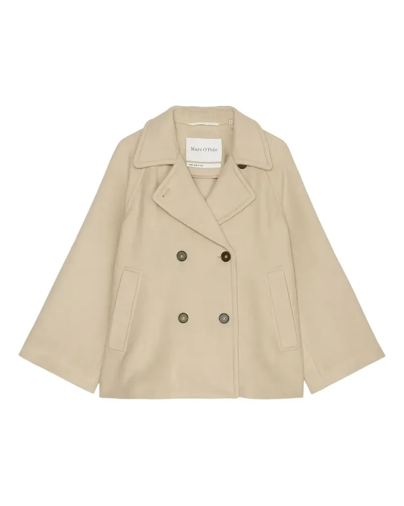 Marc O'Polo Doppelreihiger Mantel - Nude Nude