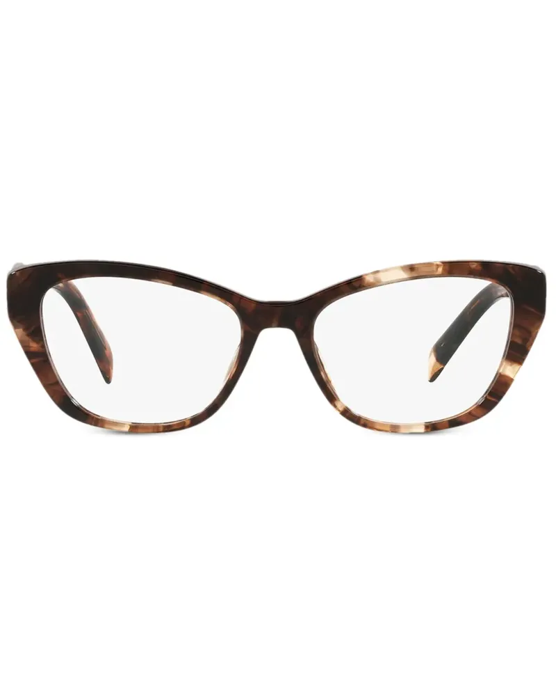 Prada Cat-Eye-Brille - Braun Braun
