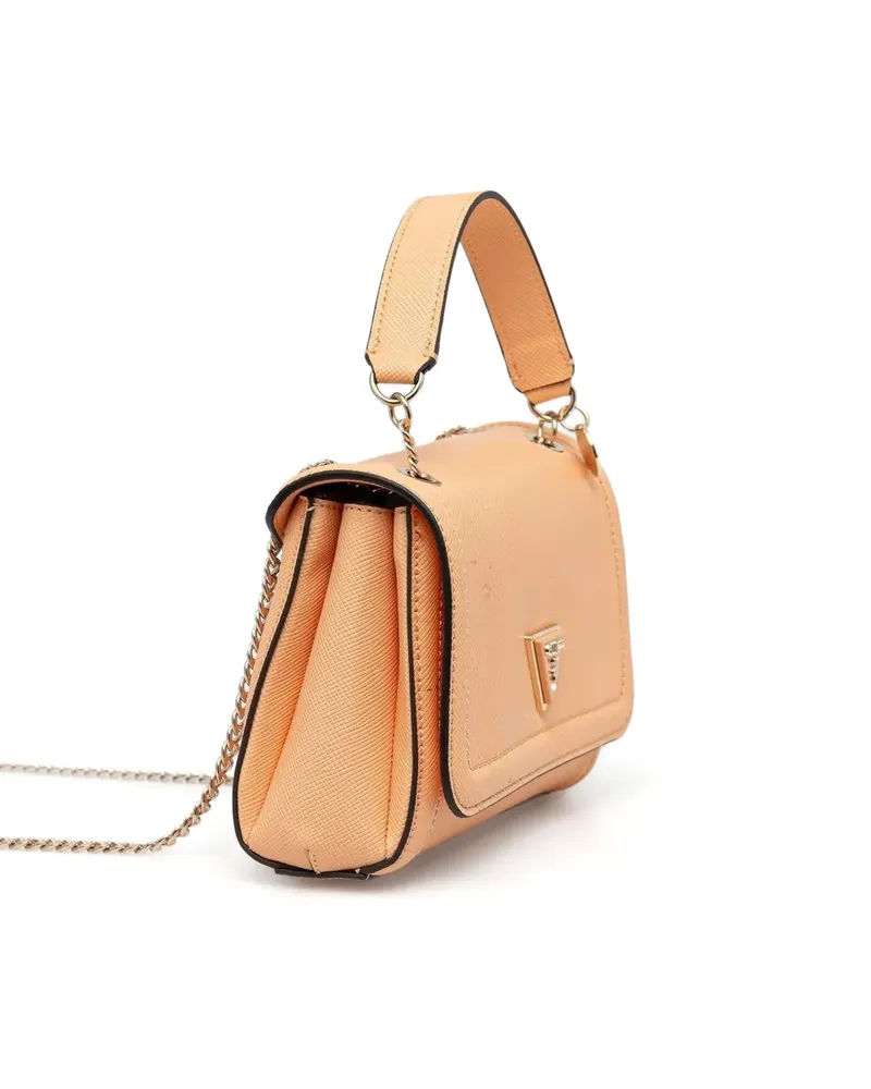 Guess Umhängetasche mit Logo-Schild - Orange Orange