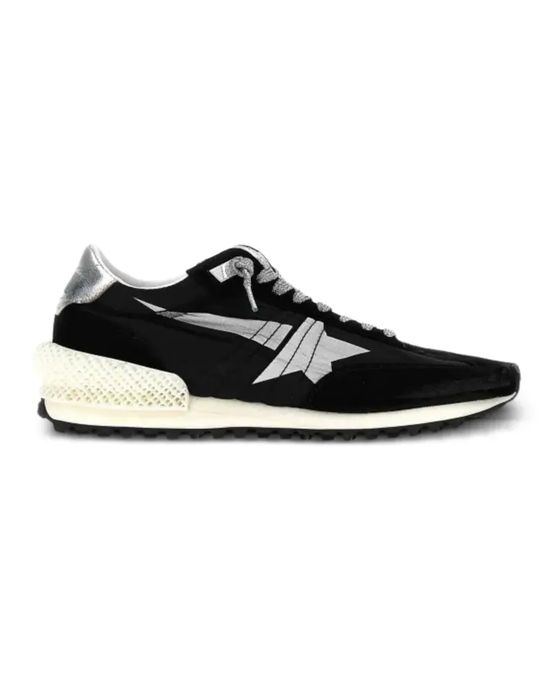 Golden Goose Marathon star-patch sneakers - Schwarz Schwarz