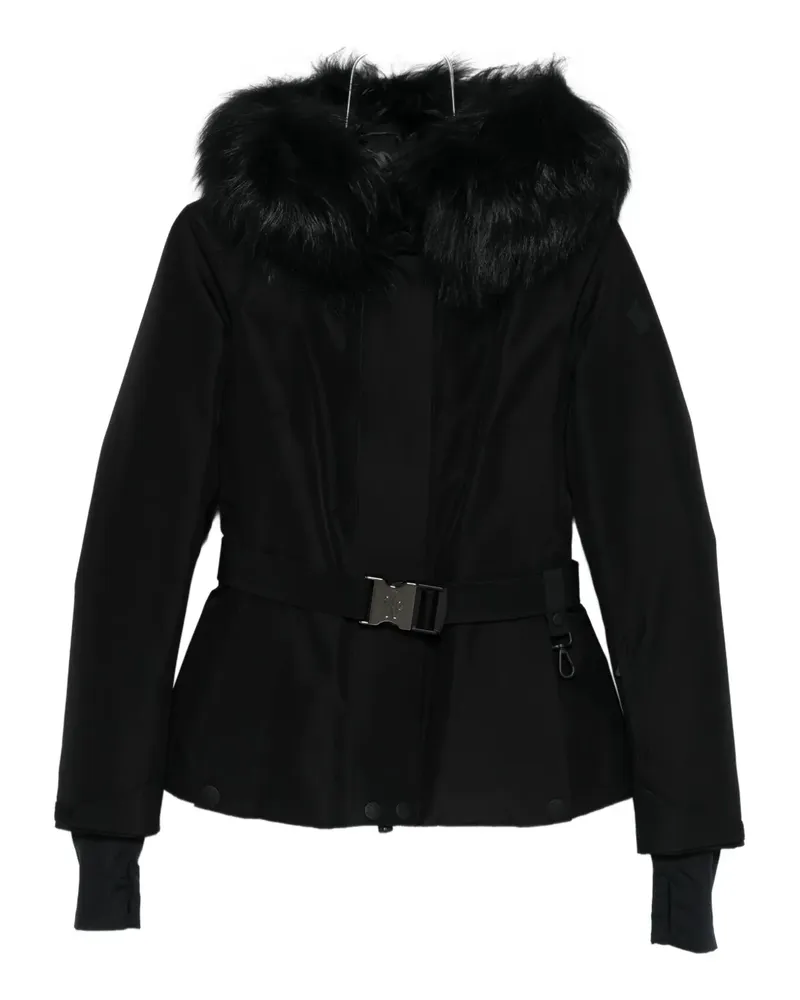 Moncler belted ski jacket - 99 BLACK 99