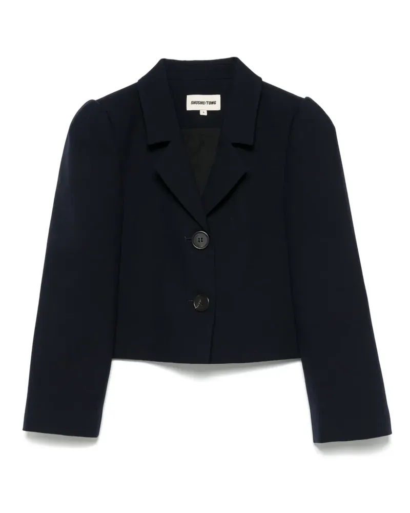 SHUSHU/TONG Blazer aus Wollgemisch - Blau Blau